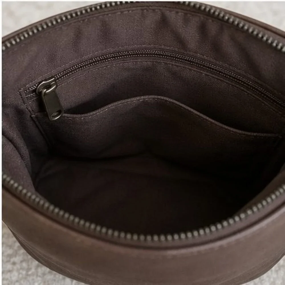 Espresso Vegan Leather Bag